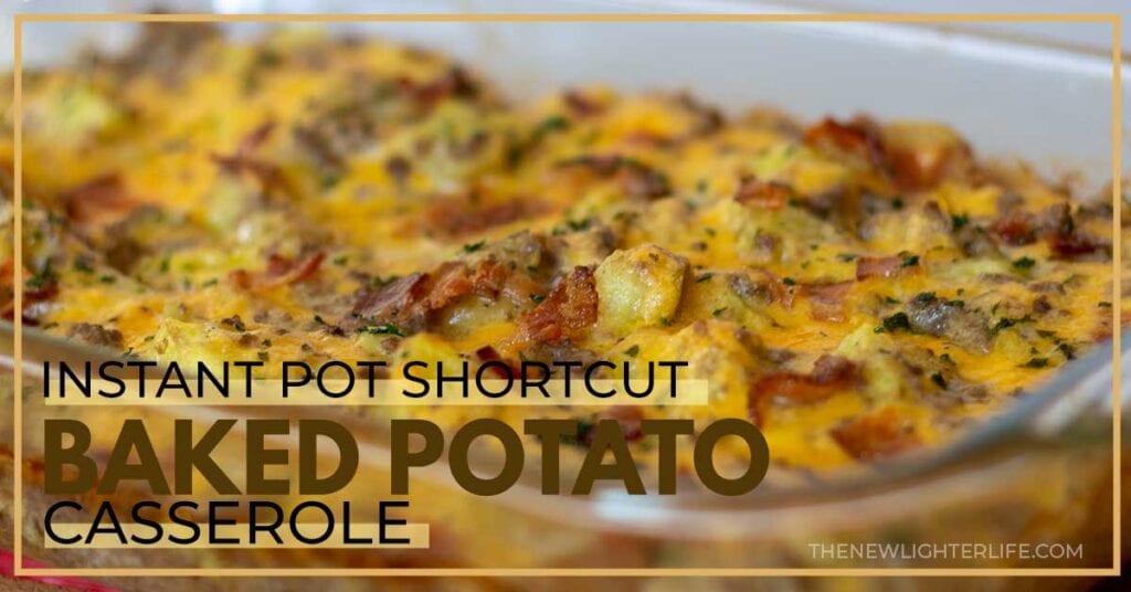 Loaded Baked Potato Casserole Recipe ~ Budget Friendly