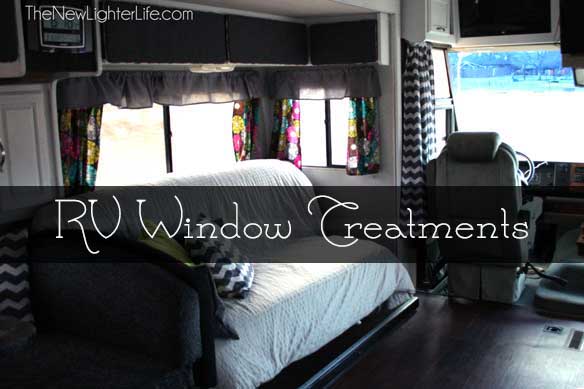 RV Window Treatments - The New Lighter Life