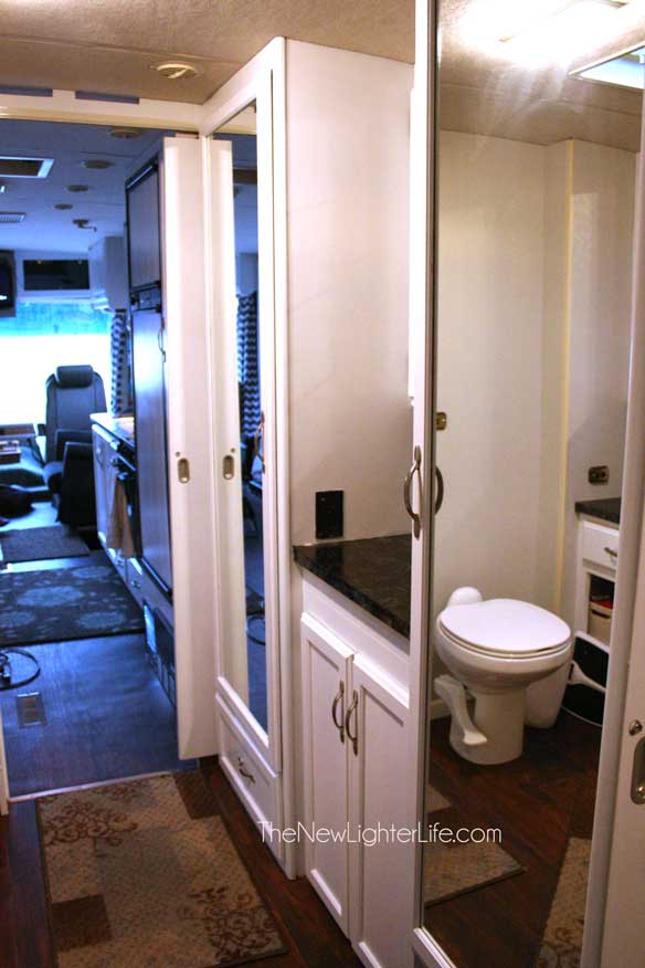 bathroom-and-closet-storage-of-96-winnebago-adventurer