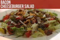 Bacon Cheeseburger Salad ~ THM S