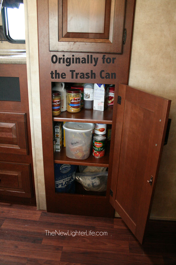 trash-cabinet-converted-to-storage-shelves-in-RV