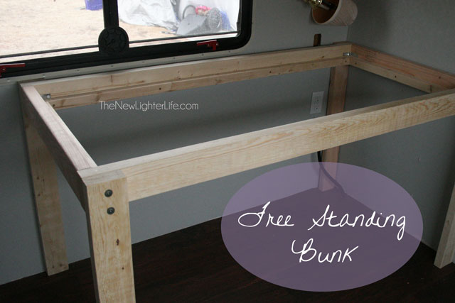 Rv Bunk Remodel Turning A Class, Camper Bunk Bed Dimensions