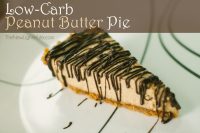 Low Carb Peanut Butter Pie Recipe