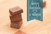 Trim Healthy Mama’s Skinny Chocolate ~ 3 Different Ways
