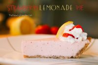 Refreshing Sugar and Grain-Free Strawberry Lemonade Pie