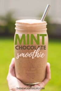 Mint Chocolate Smoothie ~ With Avocado