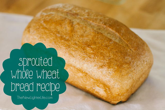 Sprouted Whole Wheat Bread Recipe