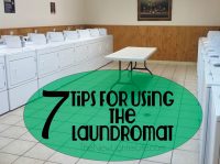 7 Tips for Using a Laundromat