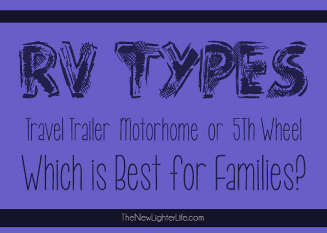RV Types Best for Families