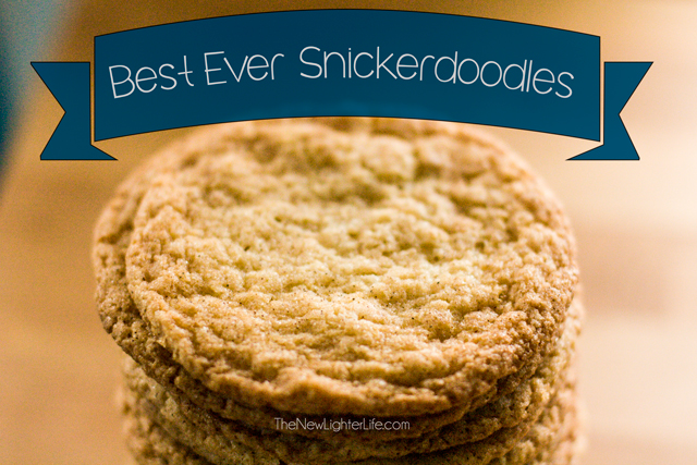 Best Ever Snickerdoodles - Chewy and melt in your mouth. Without corn syrup and so delicious!