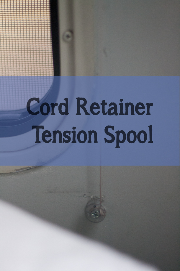 Cord Retainer Tension Spool