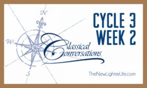 Classical Conversations Cycle 3 Week 2 Wrap Up