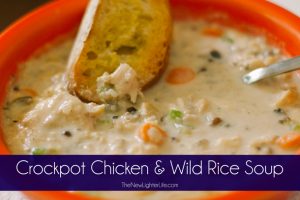 Crockpot Chicken Wild Rice Soup