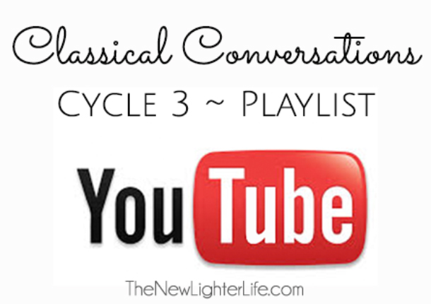 Classical Conversations Cycle 3 YouTube Playlist