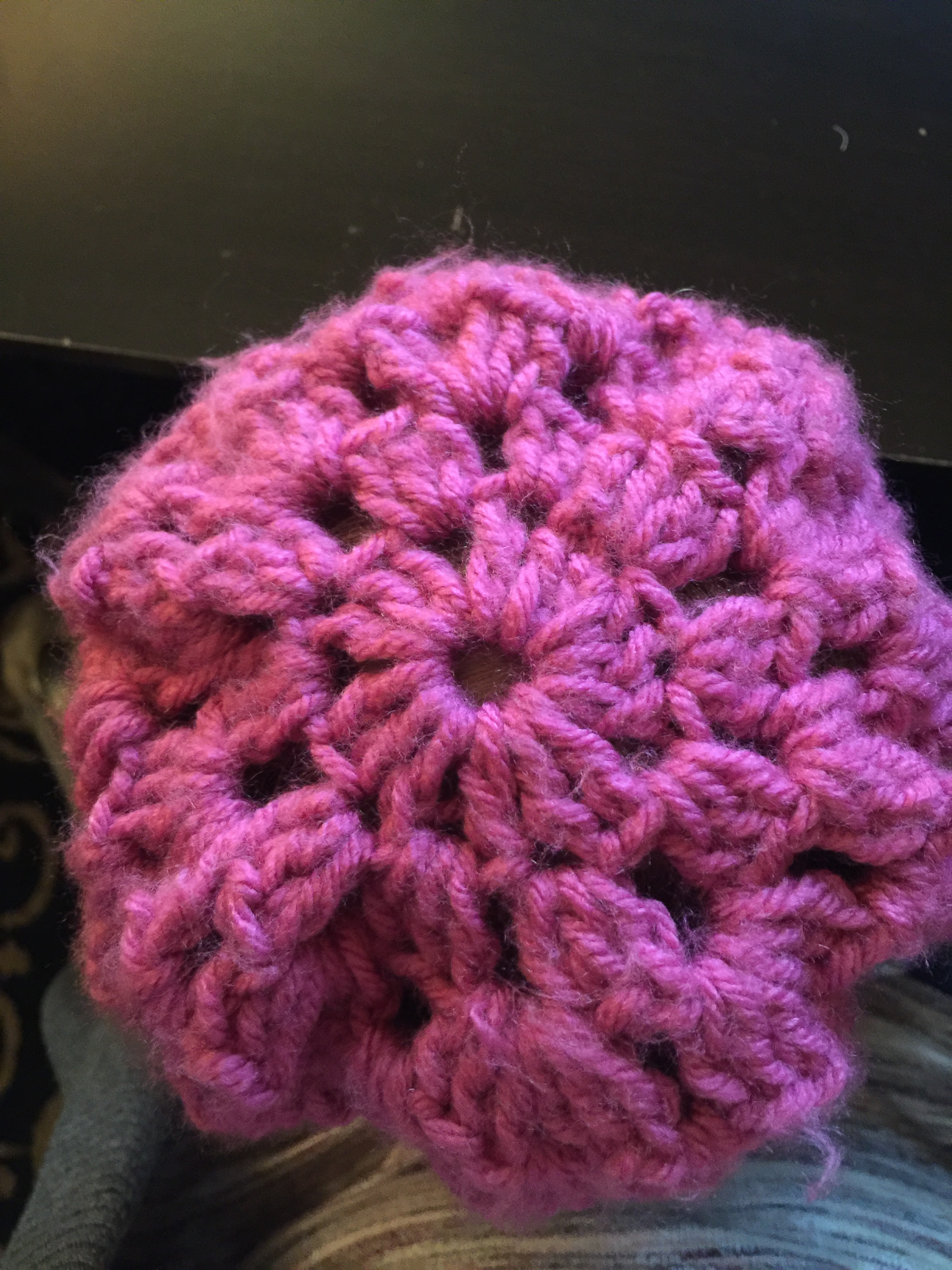 Top of Slouchy Beret