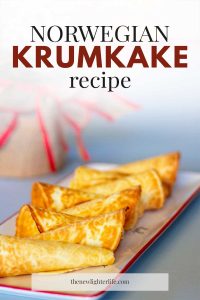 The BEST Norwegian Krumkake Recipe