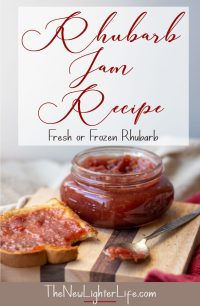 The MOST Delicious Rhubarb Jam Recipe – With Fresh or Frozen Rhubarb