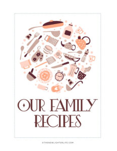 Recipe Book Templates  Recipe book diy, Homemade recipe books, Family recipe  book
