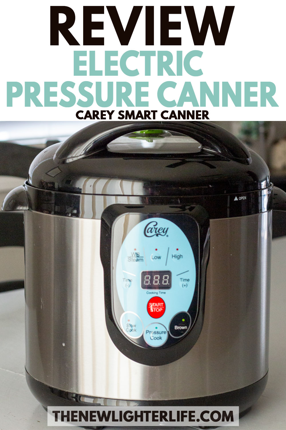 Electric Pressure Canners? Review of Carey Smart Canner