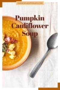 Pumpkin Cauliflower Soup