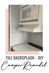 Elevate Your RV Sink Areas with a Light Peel & Stick Backsplash