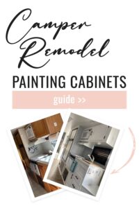 Renew Those Cabinets: : A Step-by-Step Guide to Painting Camper Cabinets”