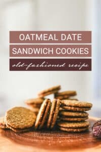 Guide to Old Fashioned Oatmeal Date-Filled Cookies