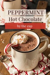 Peppermint Hot Chocolate – By the Cup